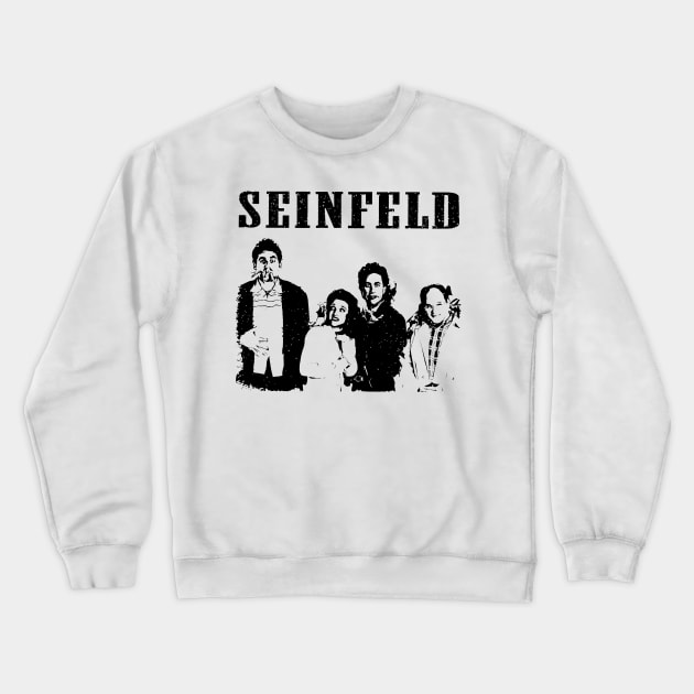 seinfeld // movie retro Crewneck Sweatshirt by akunetees